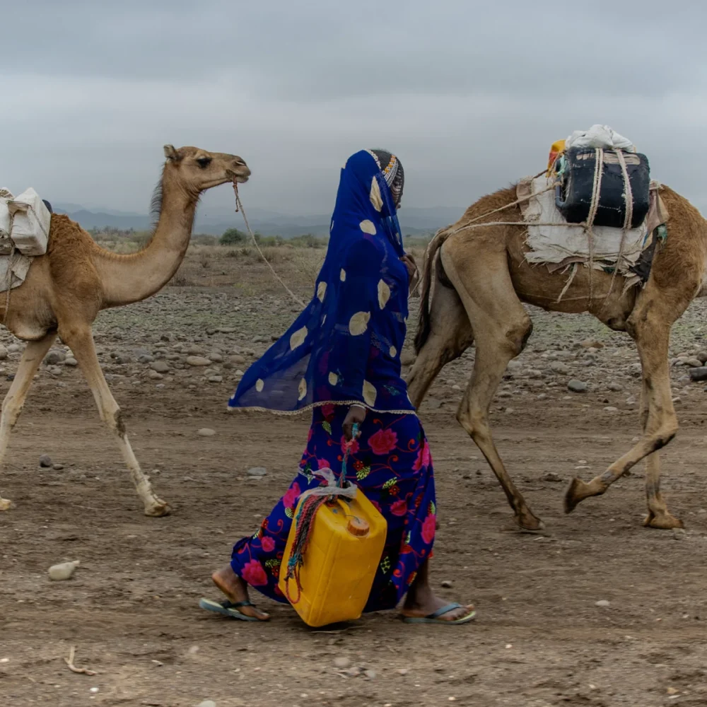 Tillgång till rent vatten gör att fler flickor kan gå i skolan.