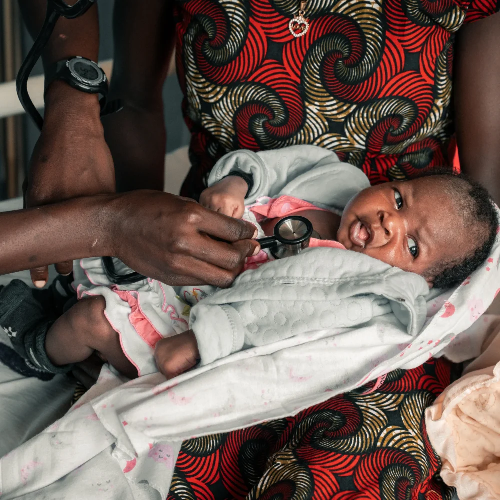 Baby Miska Hadia_ Revisiting Hellen_ midwife_ South Sudan_Amref Health Africa_Steve Kagia